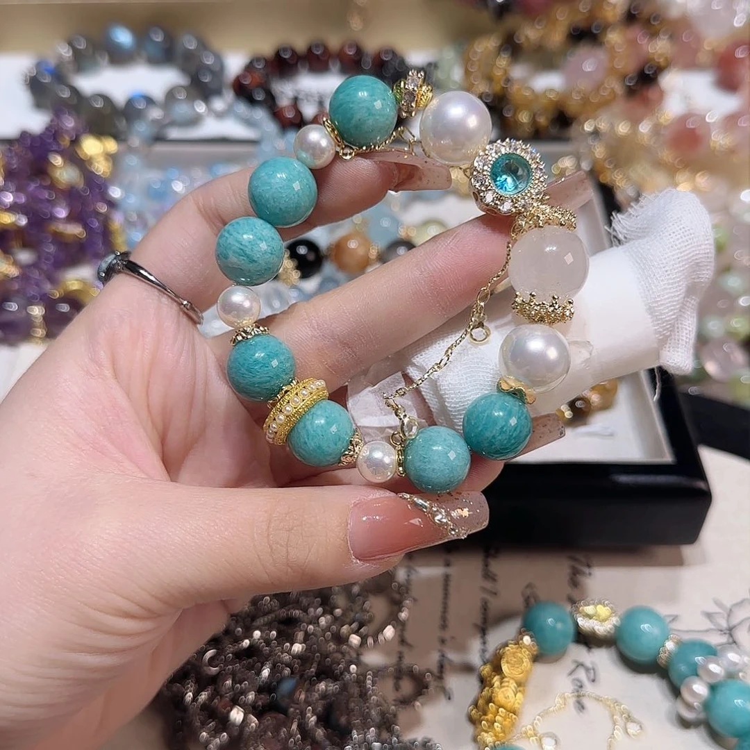 水晶手链未镶嵌把