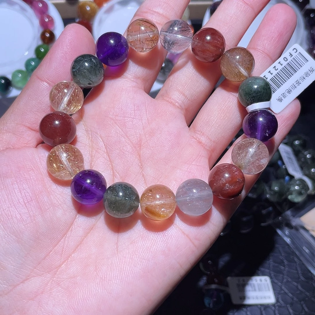 手链未镶嵌水晶多宝水晶