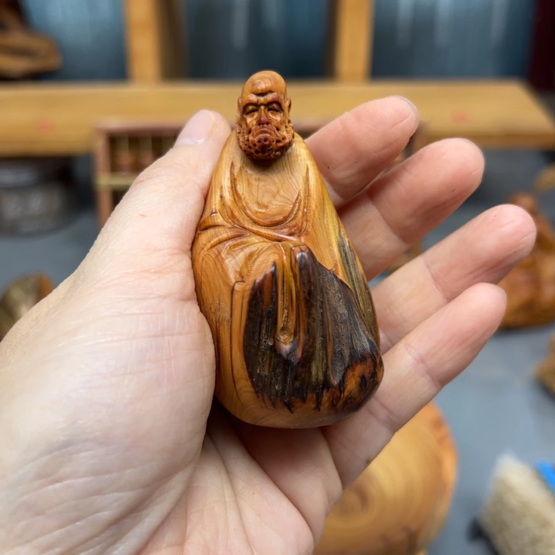 柏木崖柏木摆件手把件，65