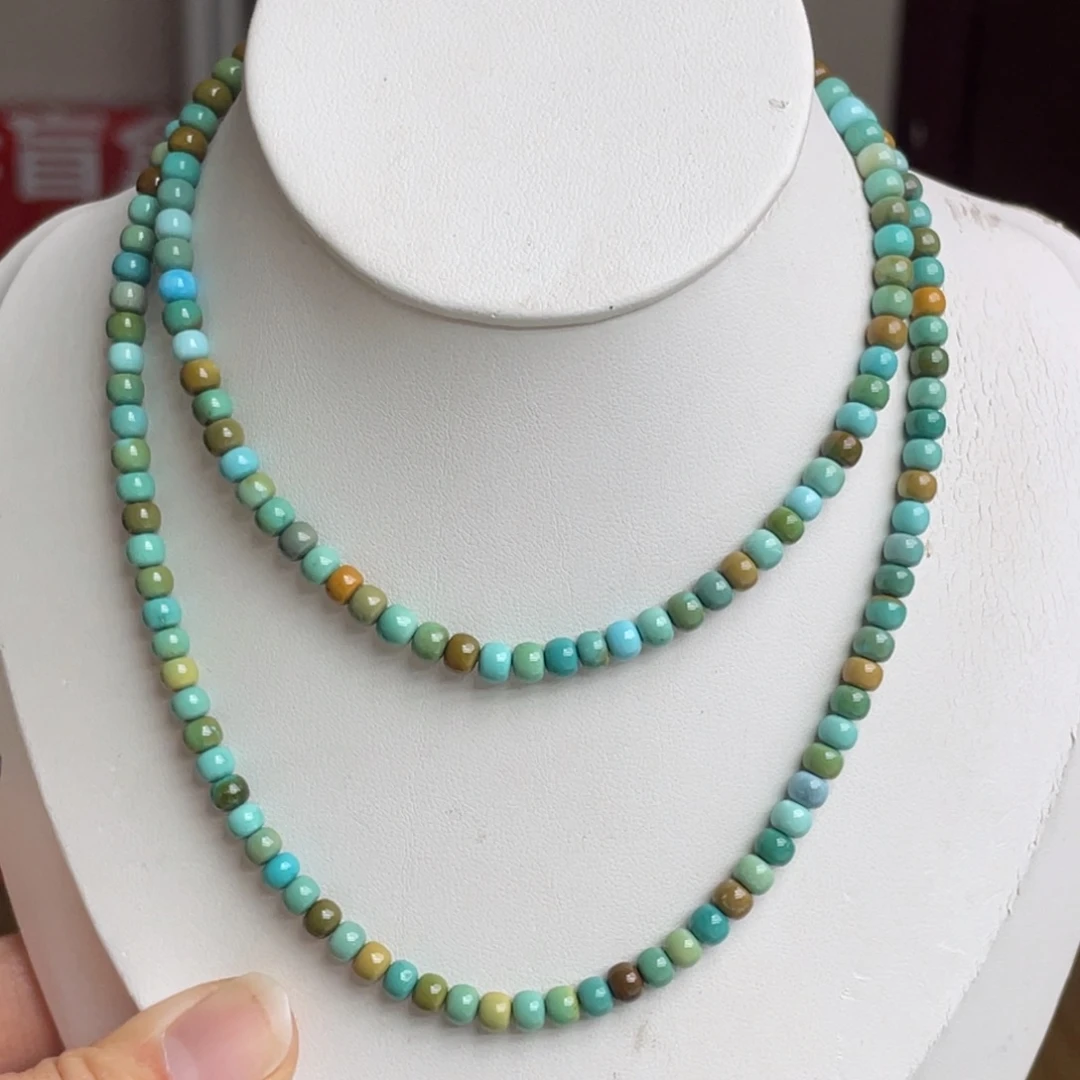 绿松石未镶嵌颈饰