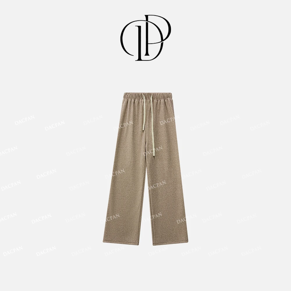DACPAN-“舒适糯米”净版加绒毛巾阔腿裤  2024/盼•PP 9060