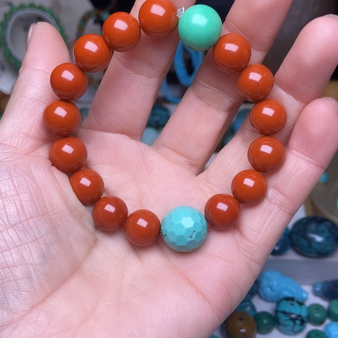 玛瑙/玉髓散珠南红玛瑙手串配珠