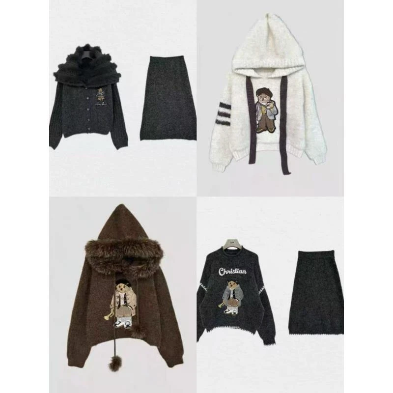 【A001-A999】YY秋冬百搭针织套装系列