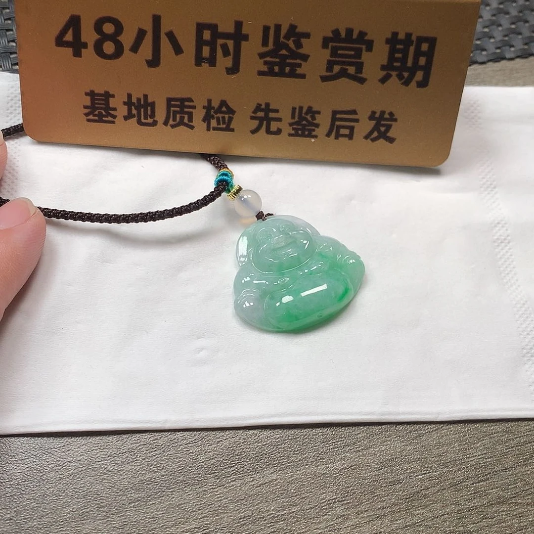 颈饰未镶嵌翡翠佛