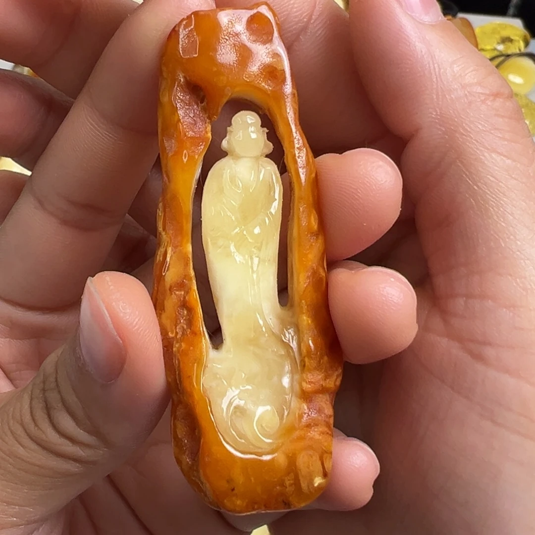 蜜蜡未镶嵌裸石蜜蜡