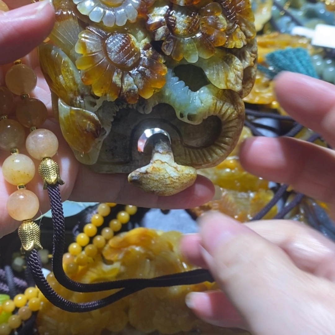 【闪购商品】岫玉毛衣链未镶嵌