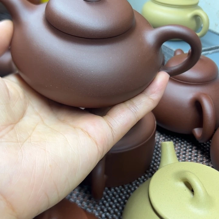 茶壶紫砂知*半手工制作