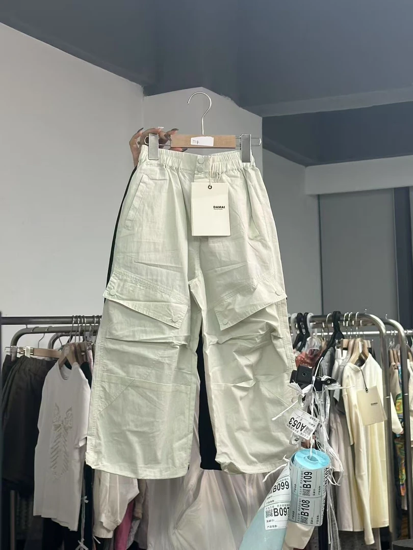 【衣佳】1006工装多口袋裤子