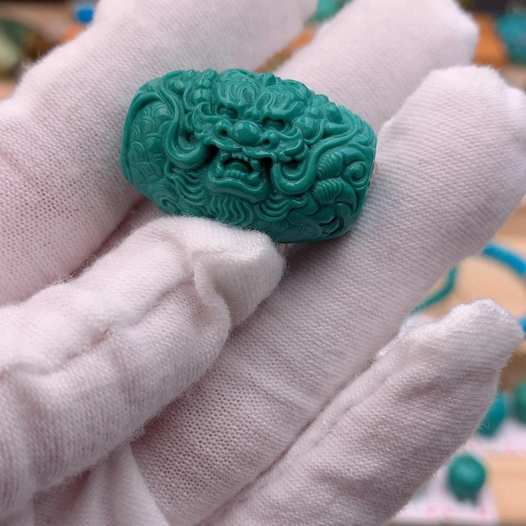 未镶嵌绿松石挂件