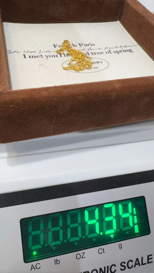 足金精品工艺项链