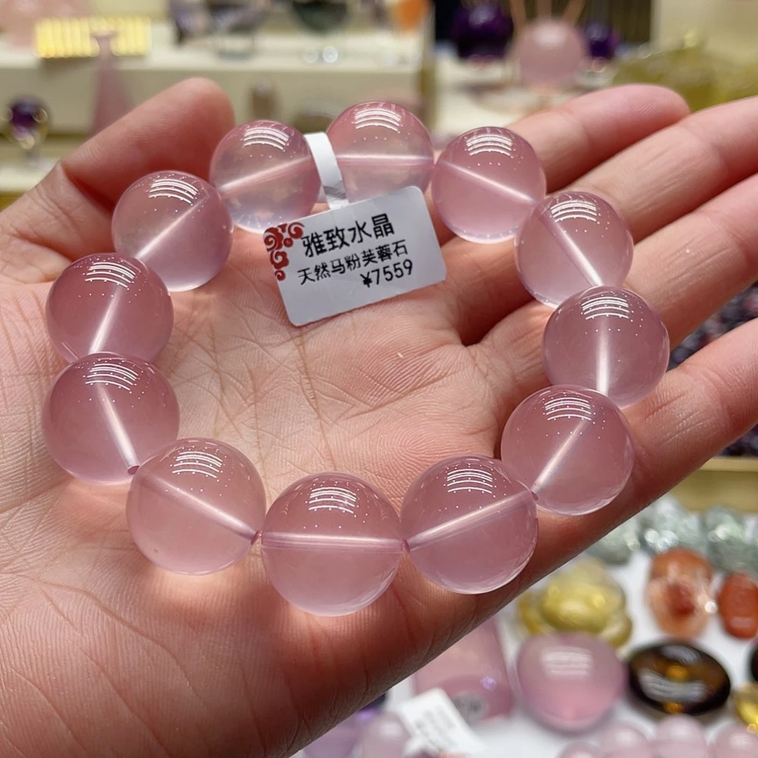 水晶手链未镶嵌粉晶