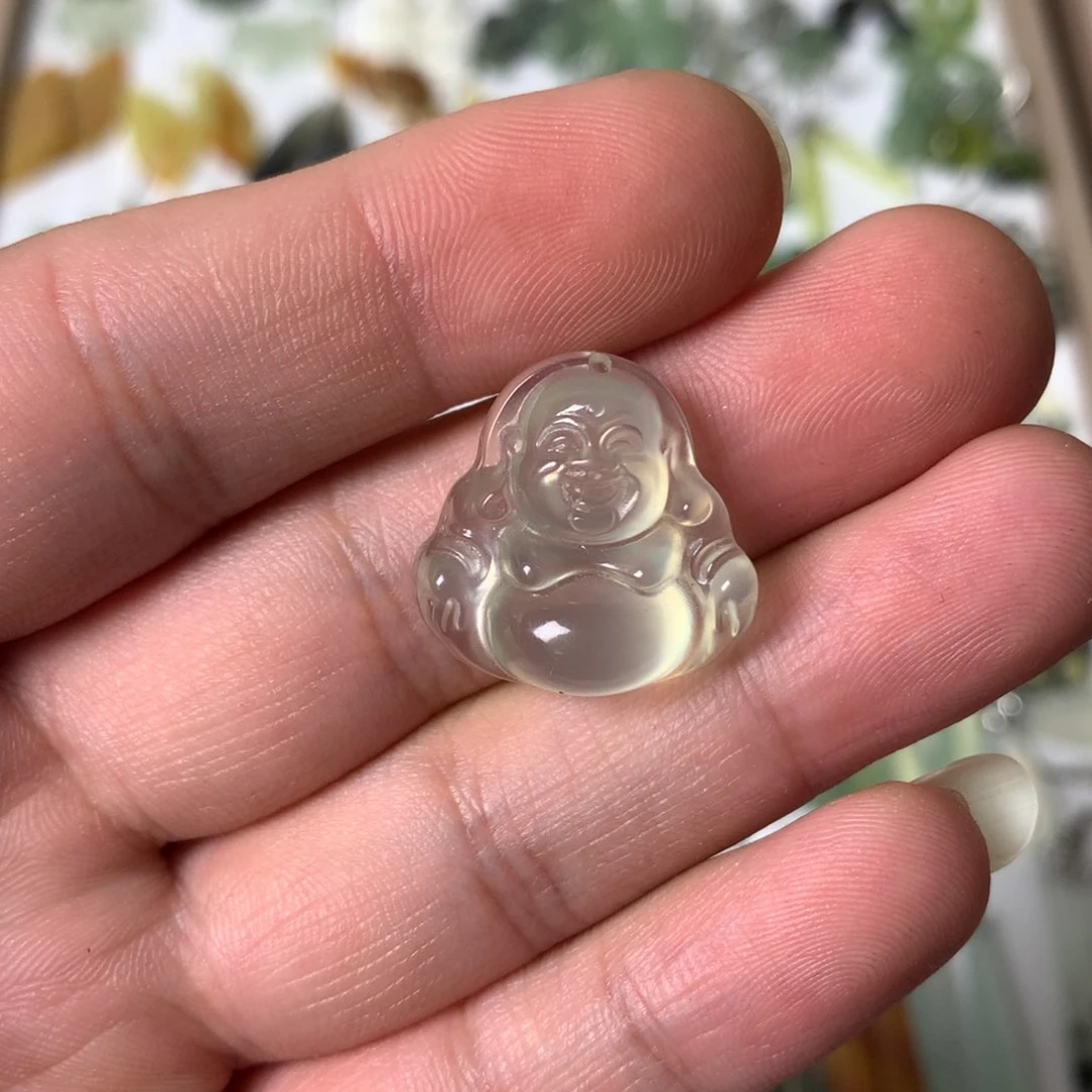 蛇纹石玉耳饰未镶嵌瑜*?