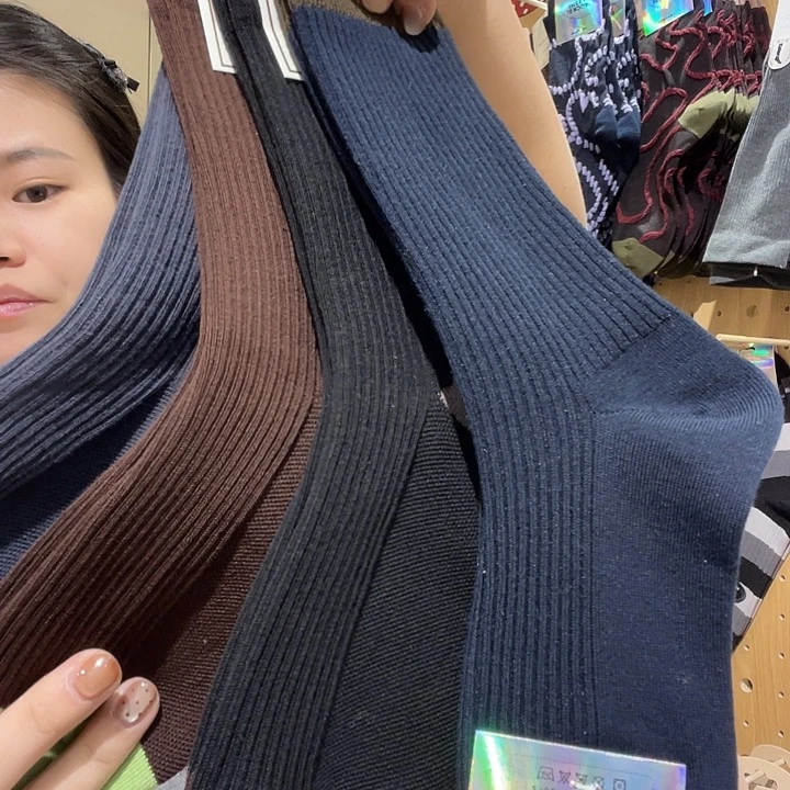 女袜一组四双全棉袜