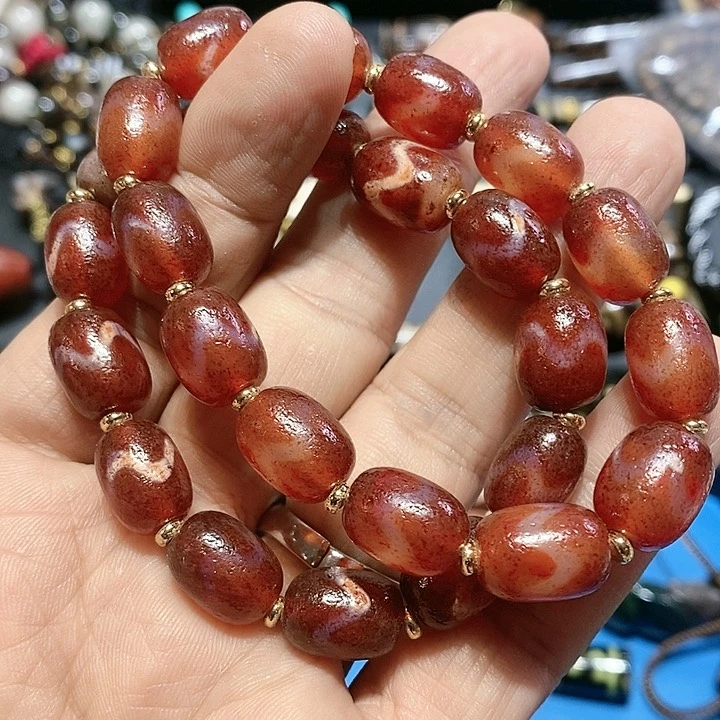 玛瑙/玉髓颈饰未镶嵌116号