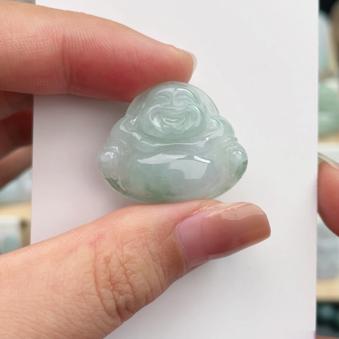 颈饰未镶嵌翡翠佛公