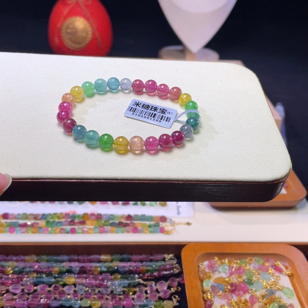 未镶嵌碧玺手链A24碧玺手链