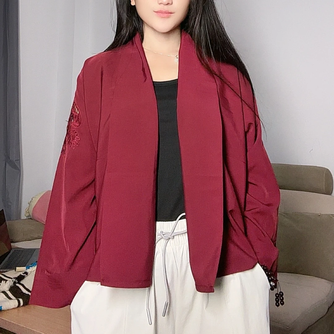 西藏服内搭衬衫休闲百搭气质