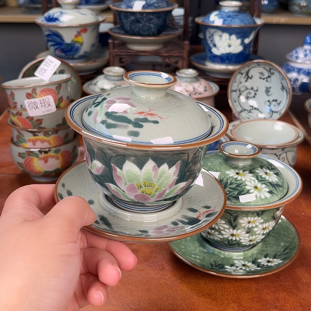 盖碗景德镇陶瓷窑