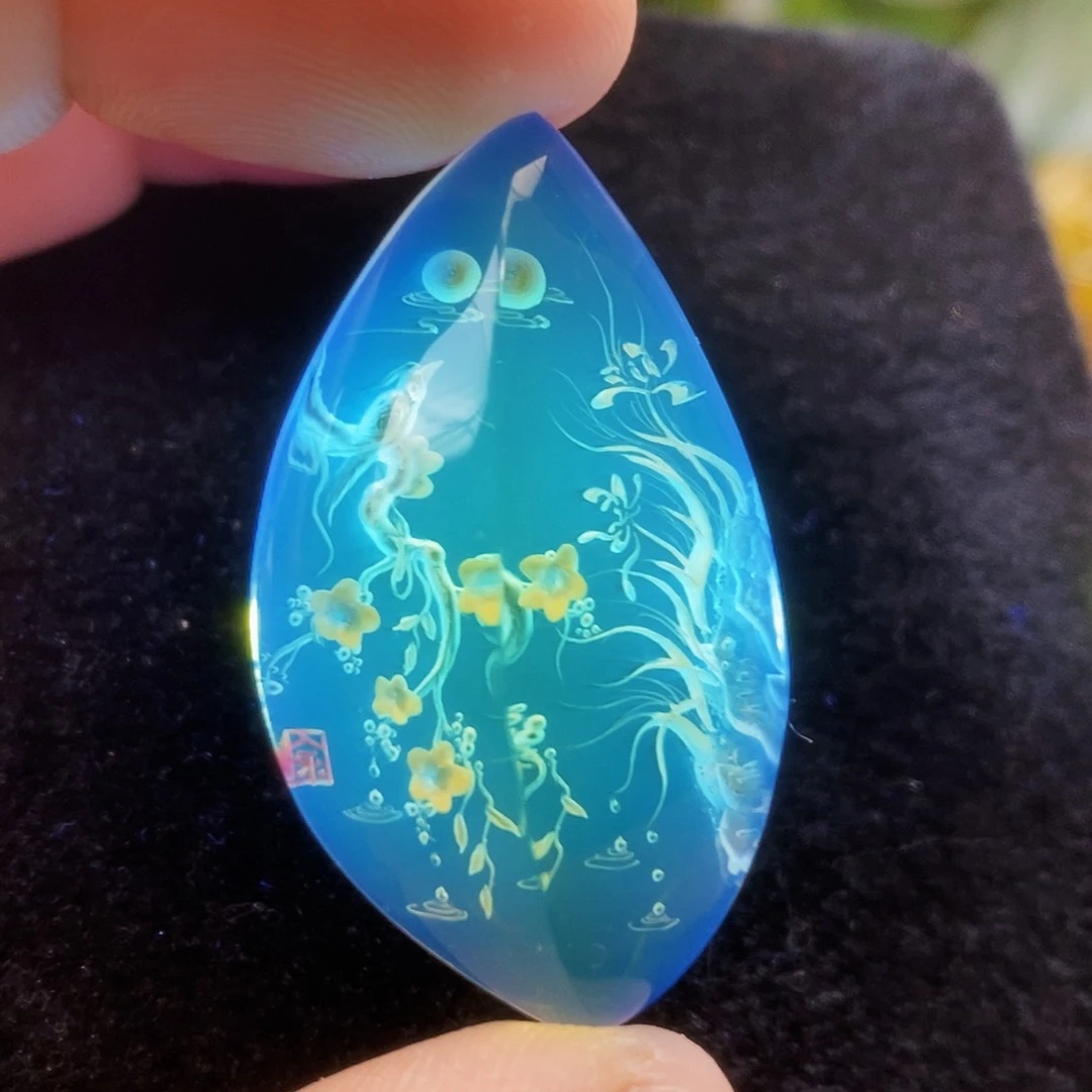 【闪购商品】未镶嵌吊坠(不含链)蓝珀
