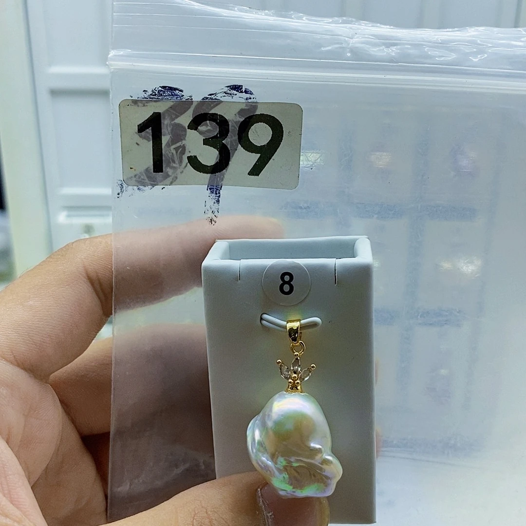 颈饰合金淡水珍珠