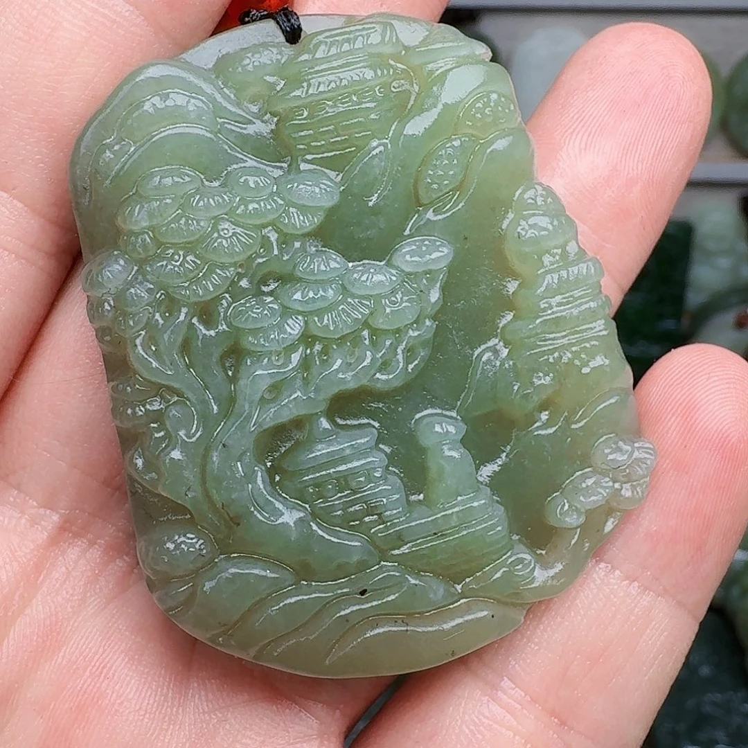 颈饰未镶嵌和田玉