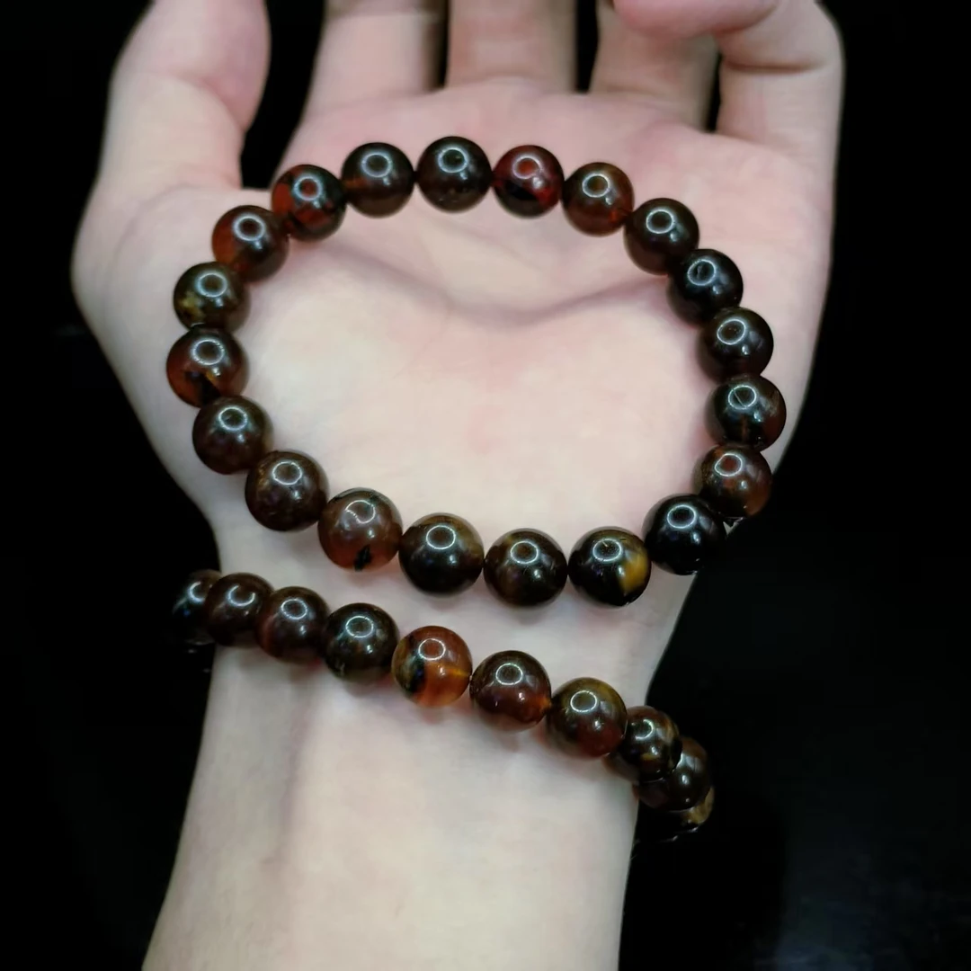 【李想精选】琥珀单圈手串GS【多样性发其一】约9mm