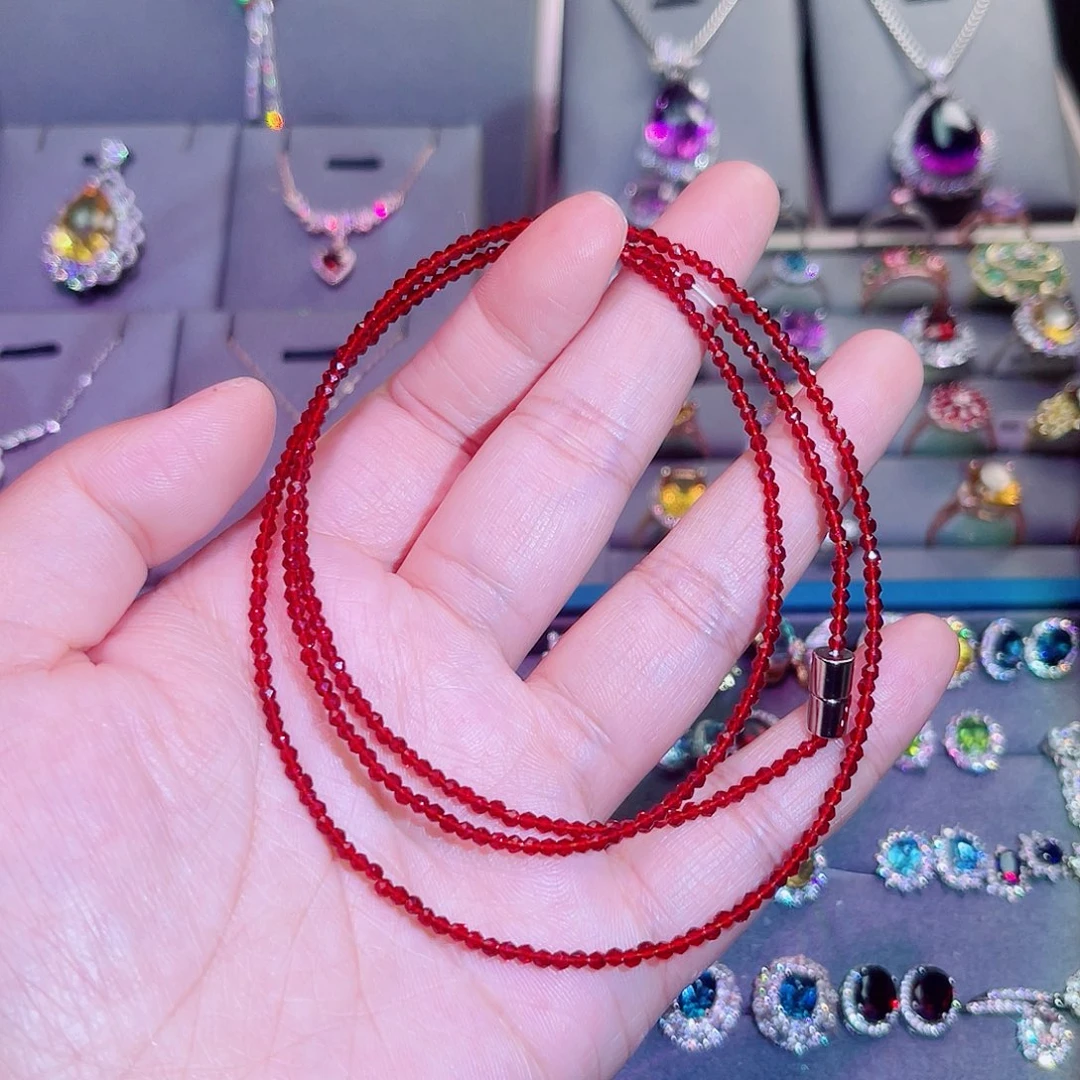 颈饰未镶嵌水晶吊坠