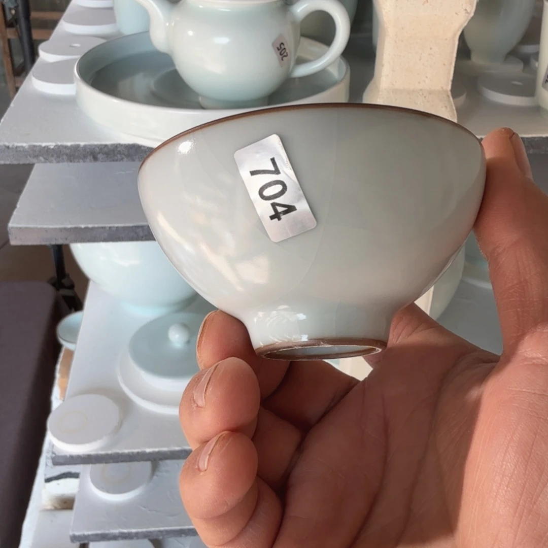 汝窑天青一个号喜欢的可以拍