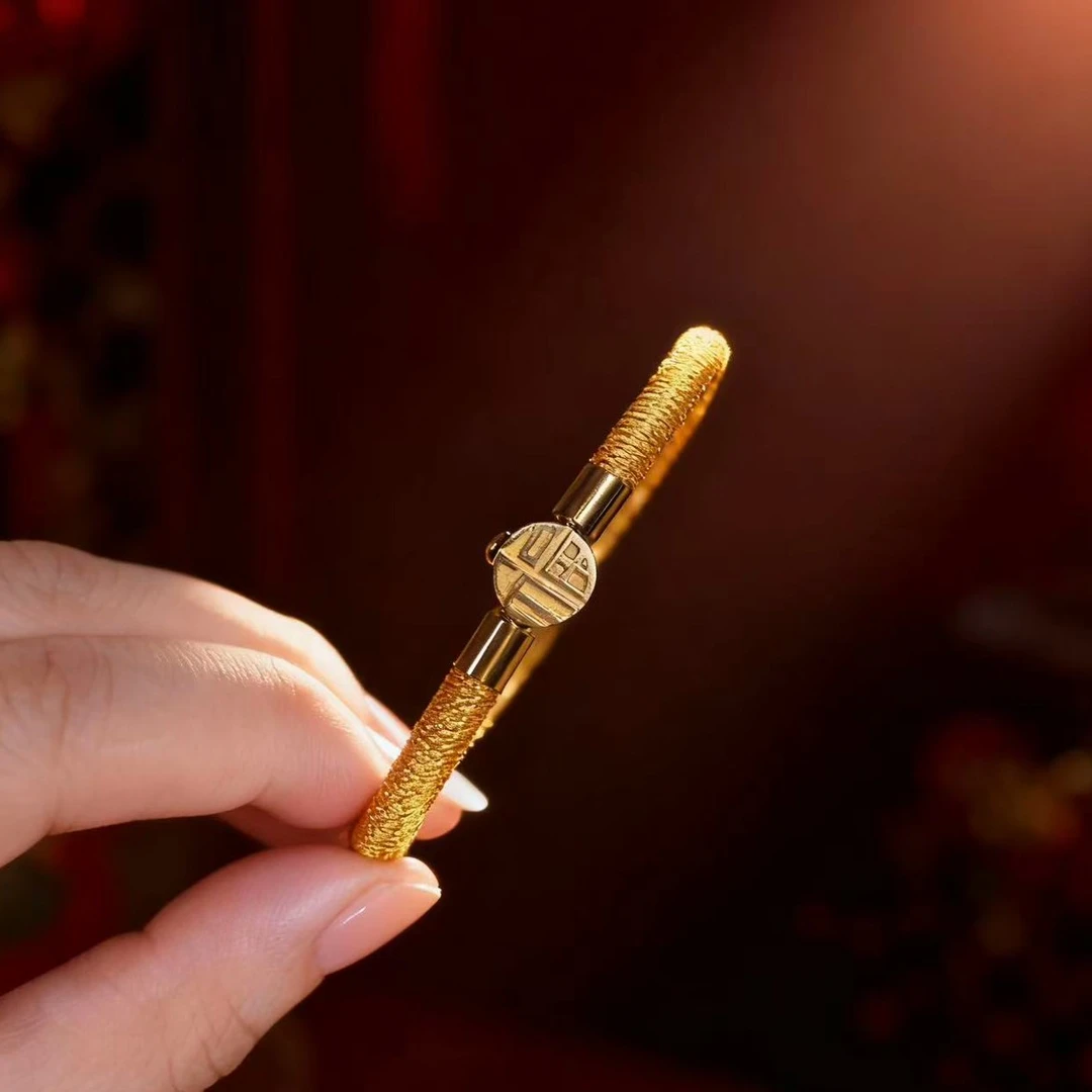 天然辰砂2026纯手工编织福字款含朱砂本命年朱砂红绳手镯手链红绳