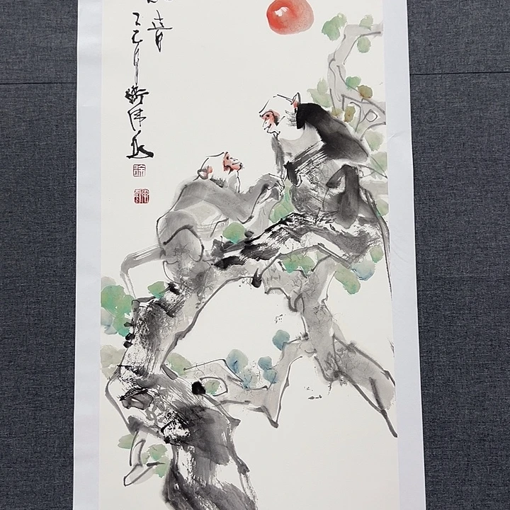 国画书画作品多次