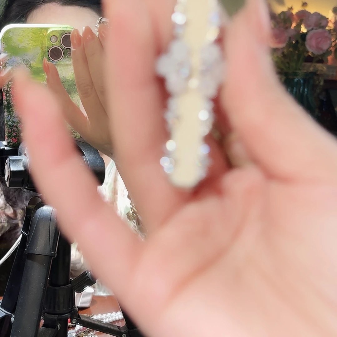 琉璃纯铜合金发夹