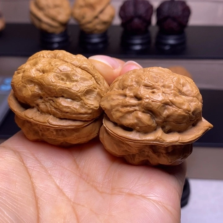 文玩核桃把件金蟾疙瘩包43