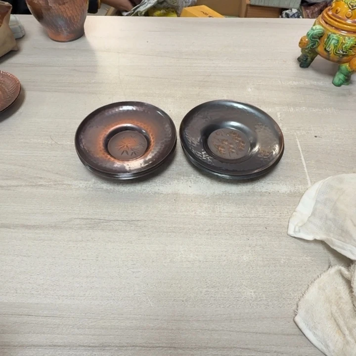 瓷片茶道具工艺品