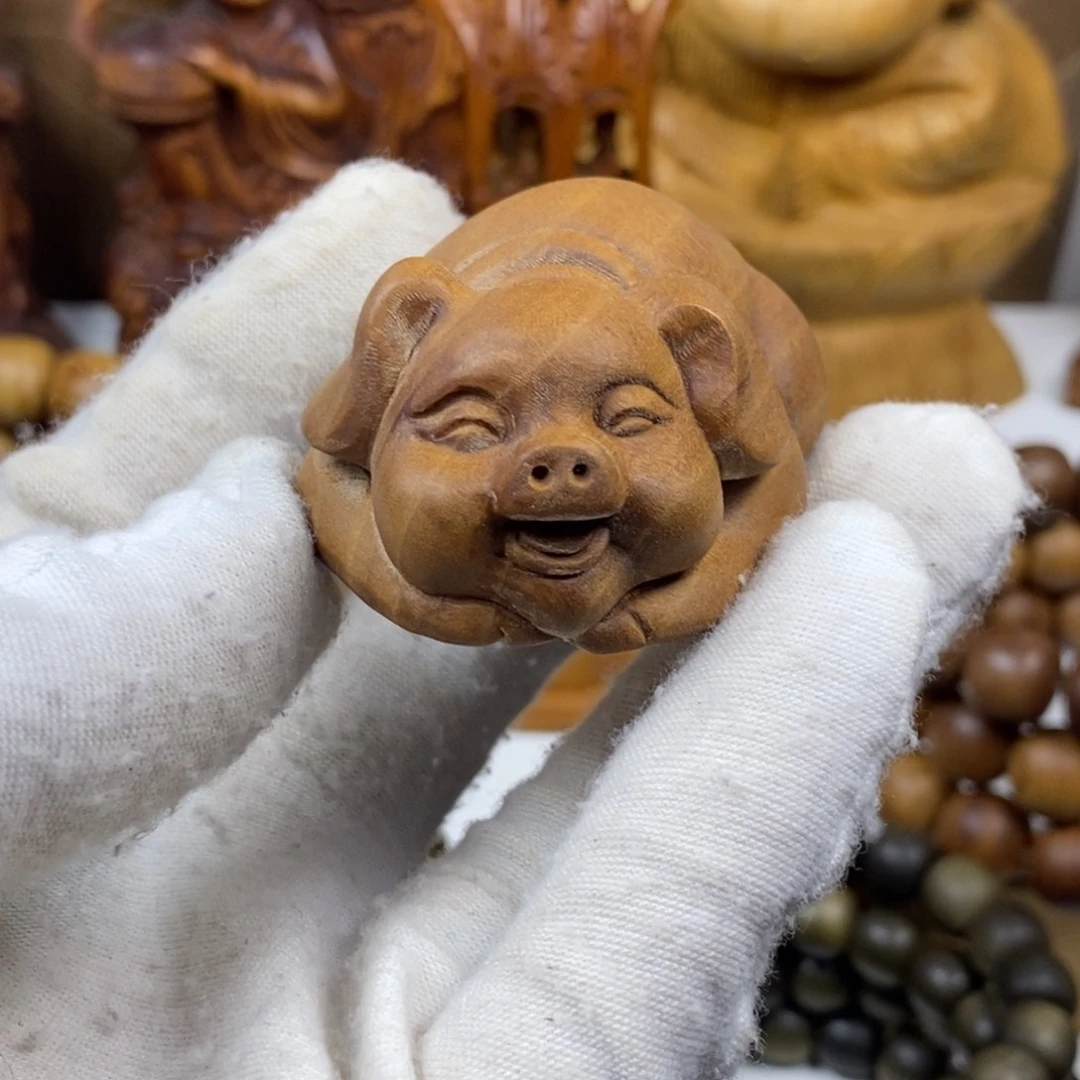 檀香木手串/手链奶香猪