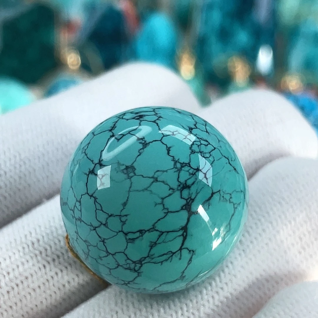 绿松石未镶嵌车挂