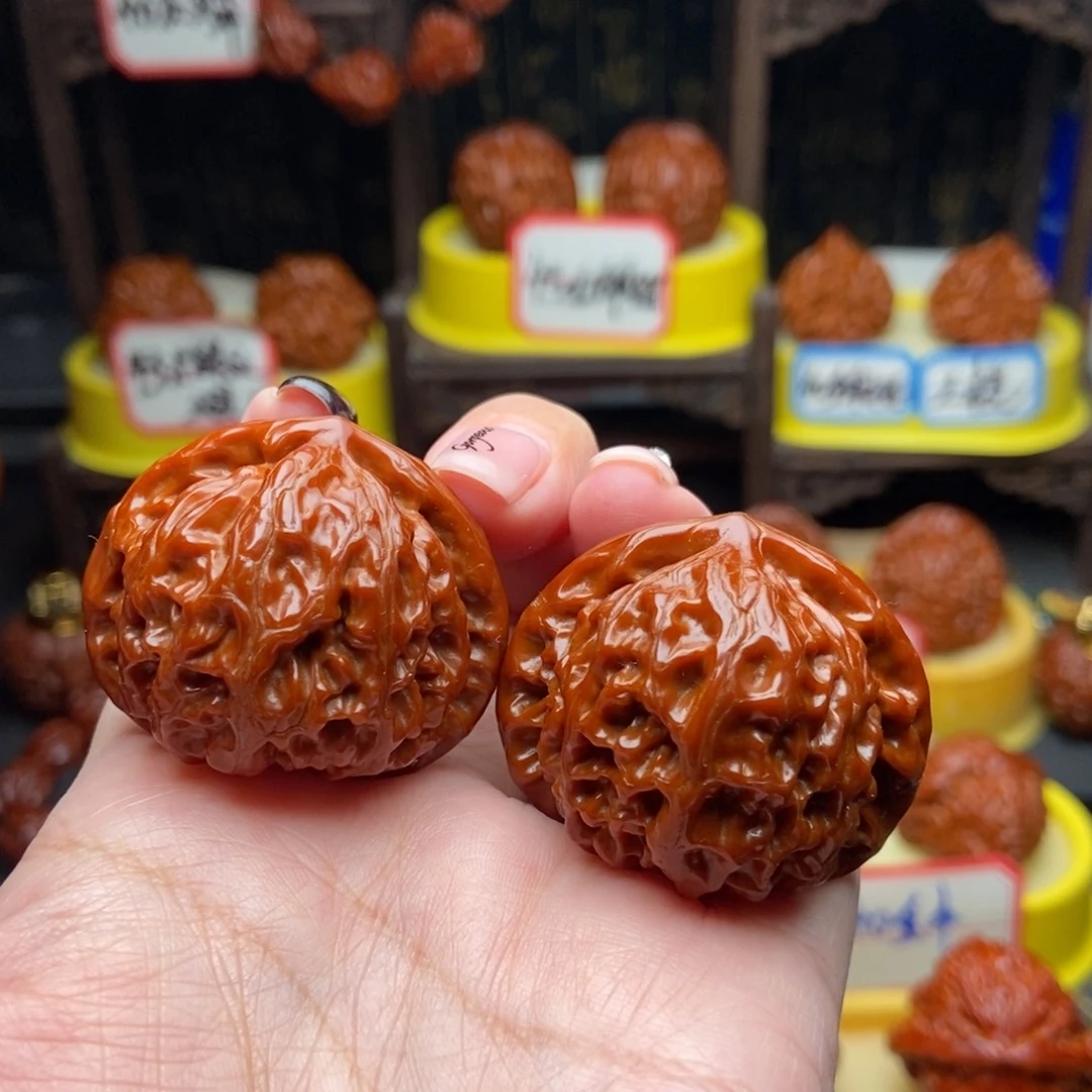 吊坠文玩核桃40宫灯