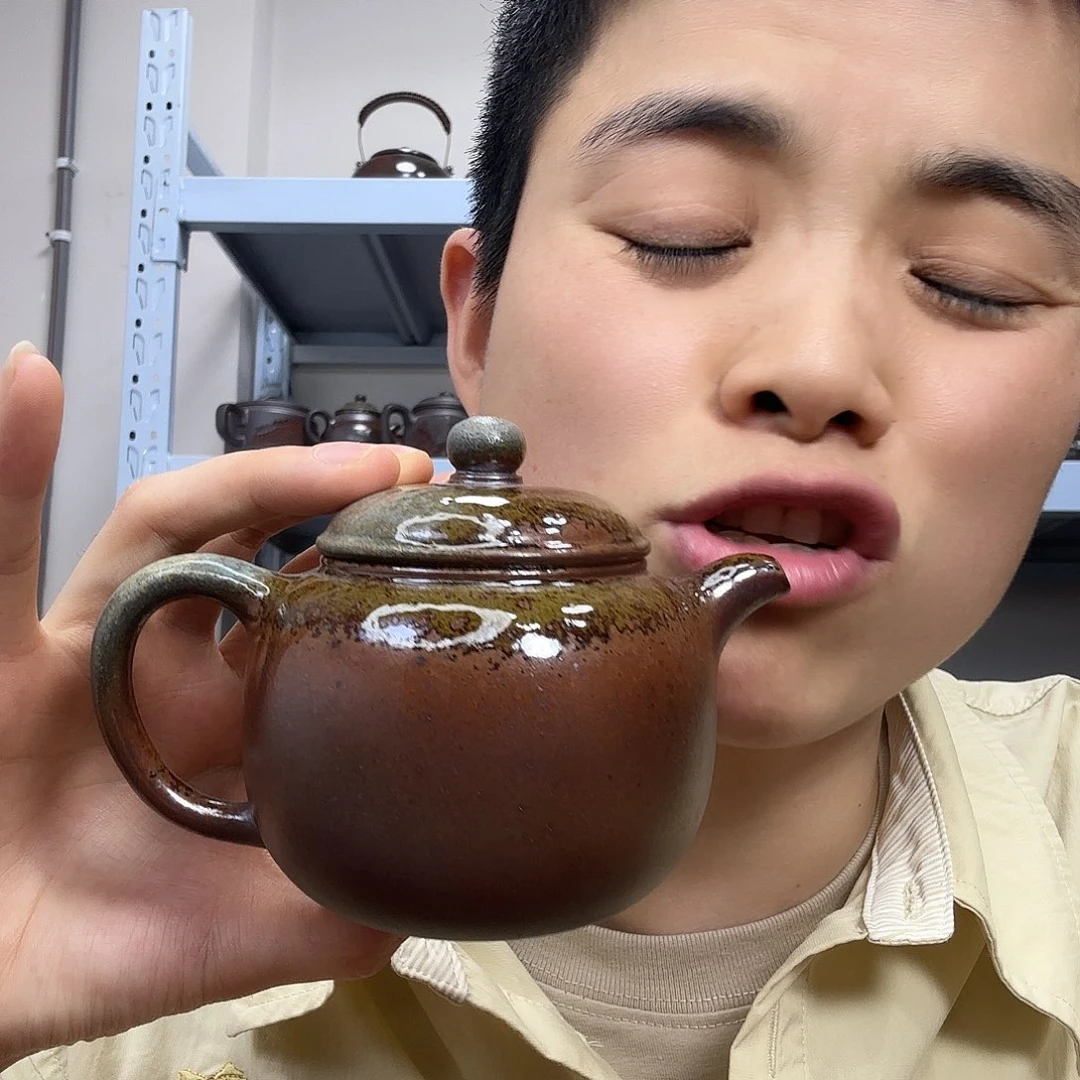 紫砂茶壶民间手艺人全手工制作