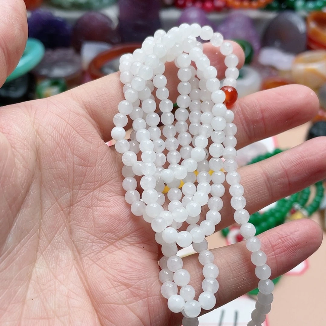 玛瑙/玉髓颈饰合金酒*