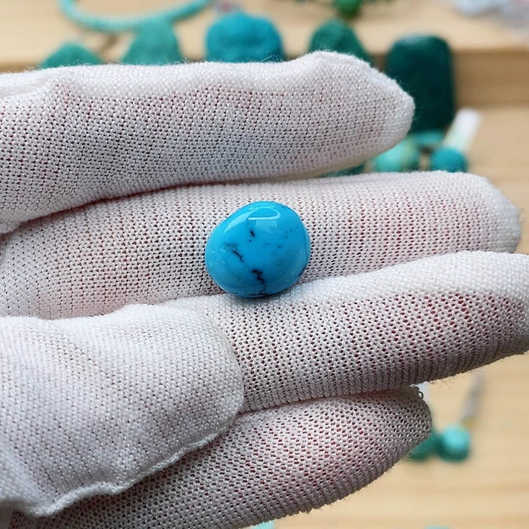 未镶嵌绿松石珠宝奇石