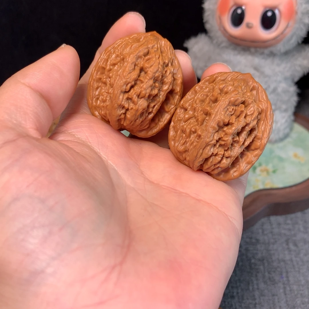 文玩核桃把件麦虎40