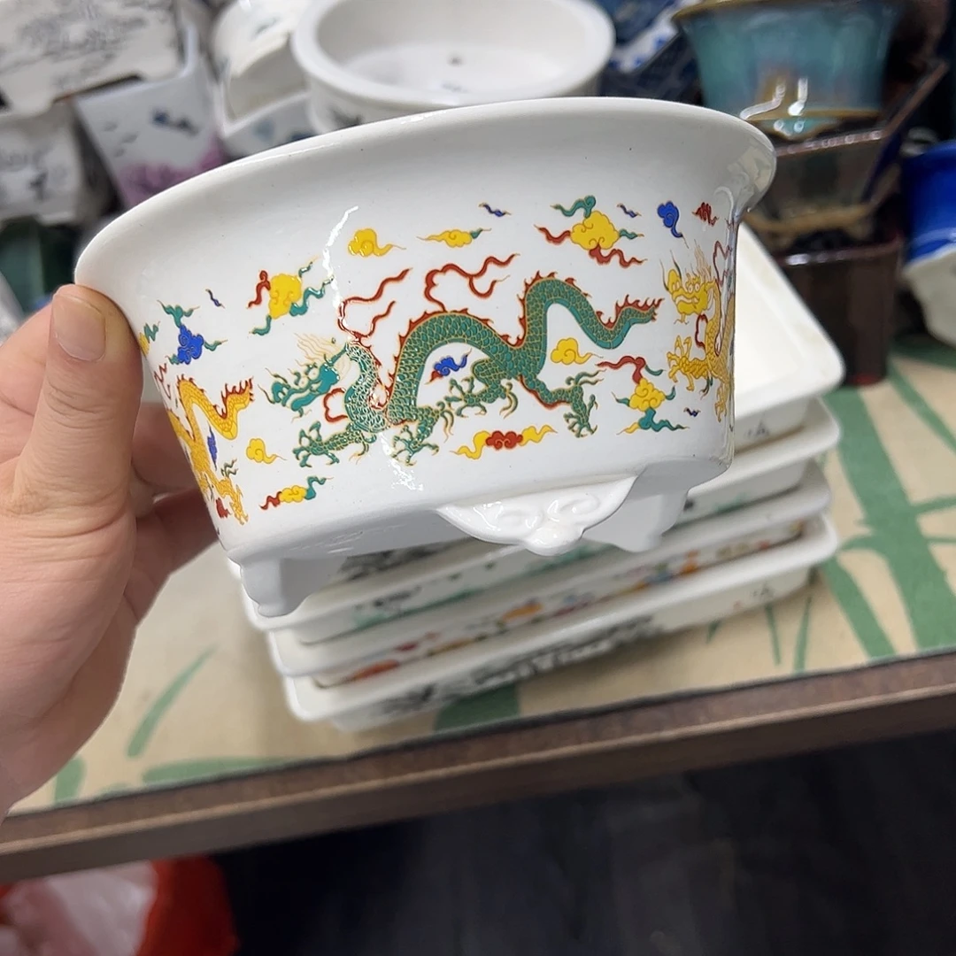 紫砂花盆200号瑕疵15/7.5cmm