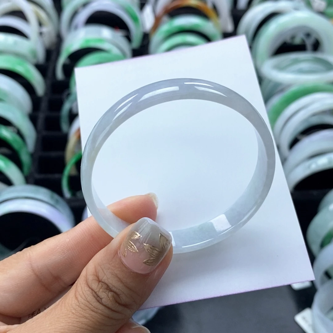 翡翠手镯未镶嵌公主50-51