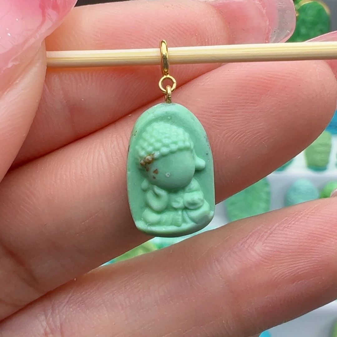 绿松石未镶嵌绿松石  主播万丽