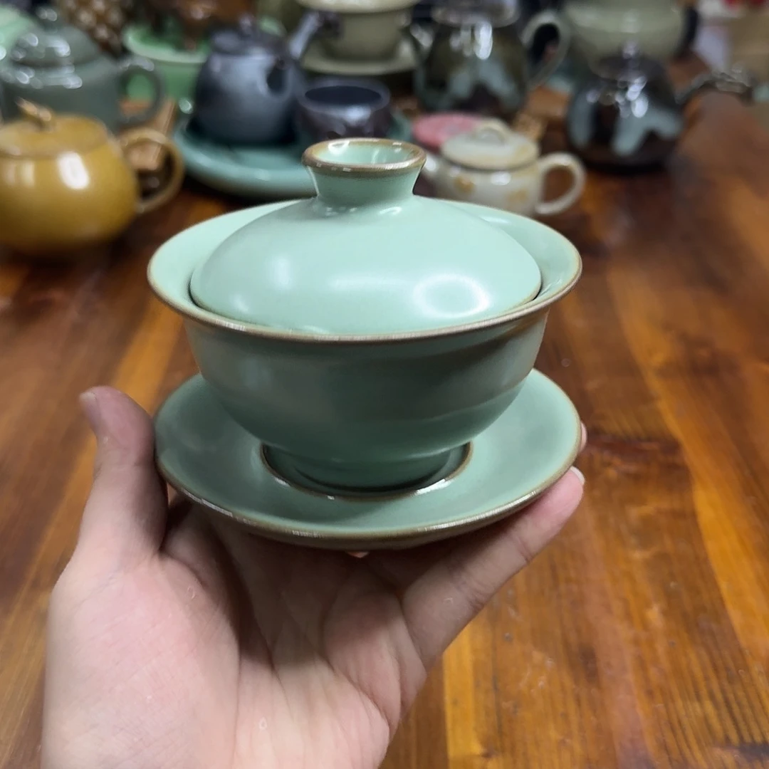 小仲青瓷茶器微瑕3936
