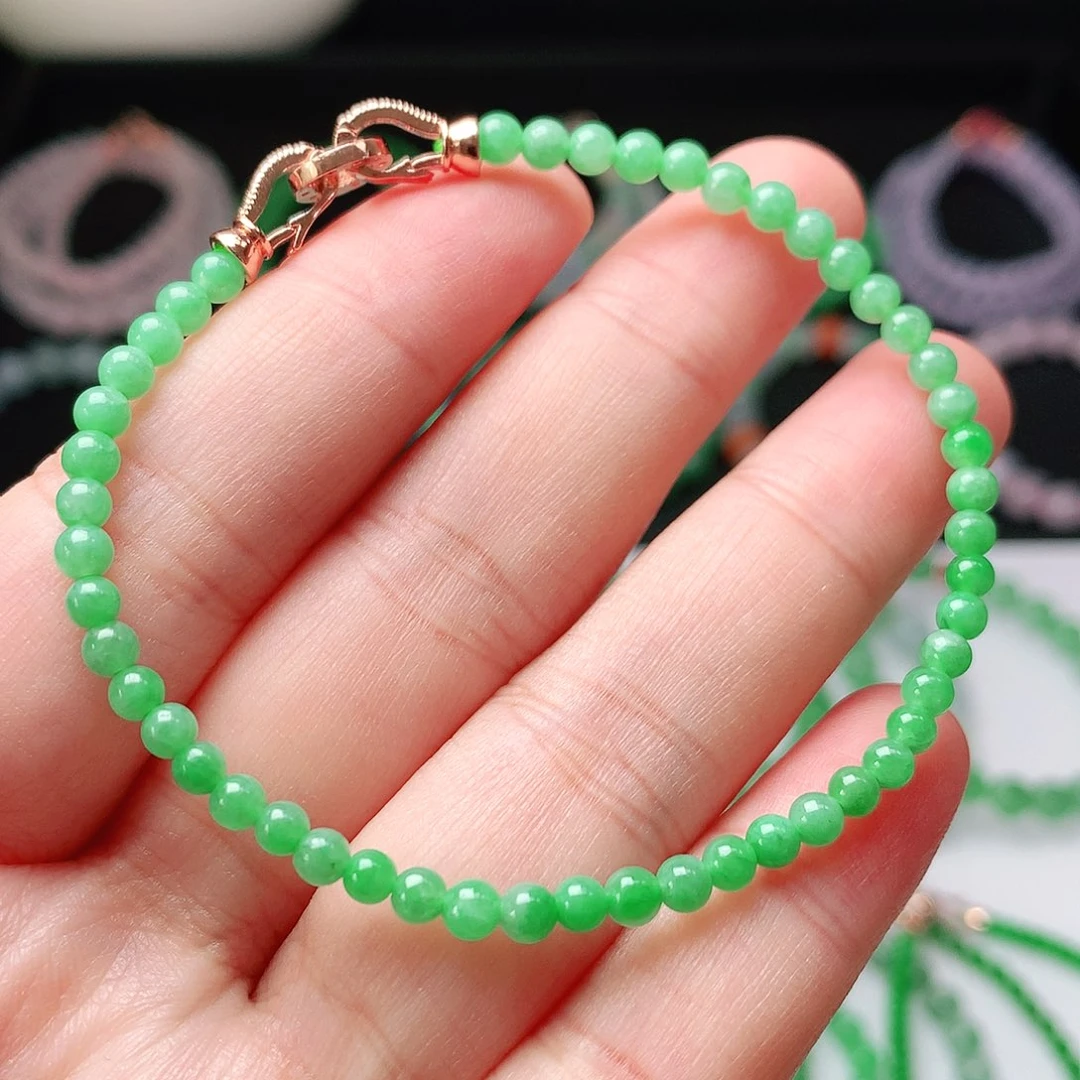 翡翠未镶嵌手链翡翠