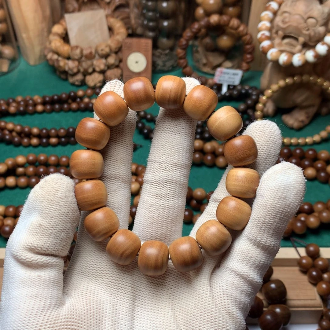 檀香木手串/手链一**烟老山檀香1.3*1.4