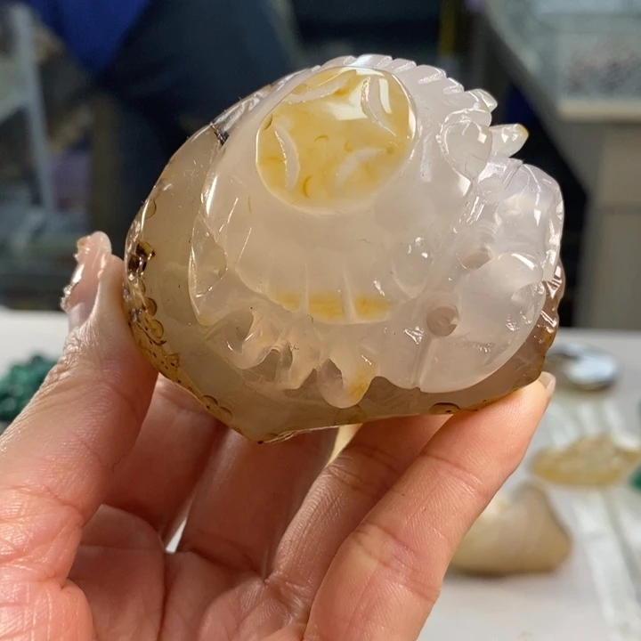 玛瑙/玉髓吊坠(不含链)未镶嵌