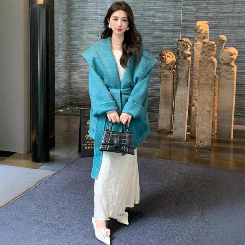 集合羊毛双面尼外套大衣【121-130】