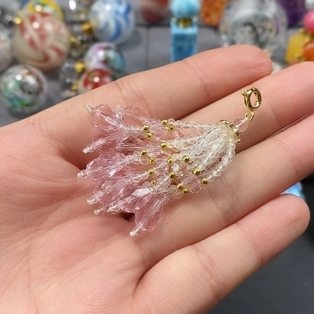 合金查罗石珠宝半成品香水瓶