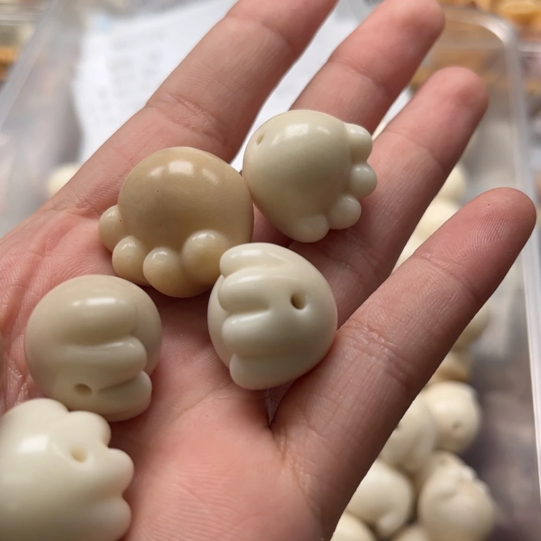 【闪购商品】白玉菩提吊坠z/18-20 5颗瑕疵不售后